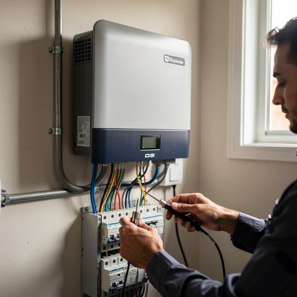 Integration in Hauselektronik – Bechtold Solar-Technik GmbH