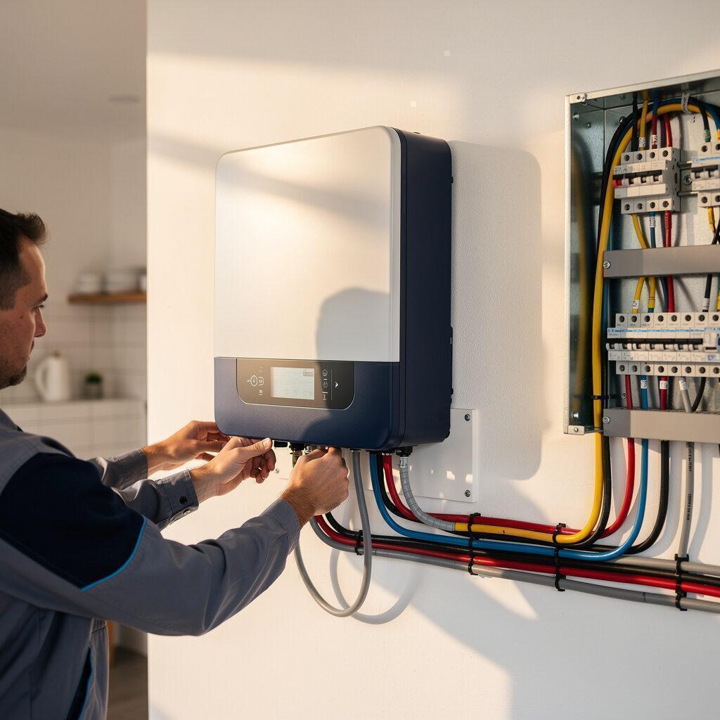 Integration in Hauselektronik – Bechtold Solar-Technik GmbH